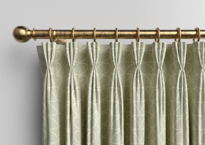 Orla Kiely Linear Stem, Pebble - Made to Measure Curtains - Image 11